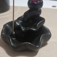 Будистки кадилник (Incense Burner) + Фитилчета Cones, снимка 6 - Антикварни и старинни предмети - 44656936