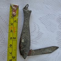 нож, ножче сгъваемо риба, снимка 4 - Антикварни и старинни предмети - 42729572