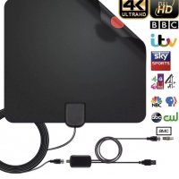 4К Ефирна антена за HDTV цифрова телевизия, HD Free TV Antenna, снимка 1 - Приемници и антени - 31378374