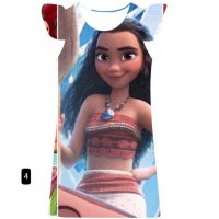 Детска 3D рокля Moana за момичета, 8цвята - 023 , снимка 4 - Детски рокли и поли - 37612333