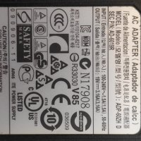 Зарядно за лаптоп SAMSUNG AD-6019R & ADP-60ZH, снимка 1 - Захранвания и кутии - 42926417