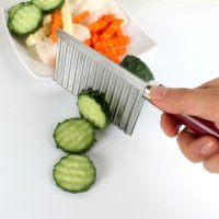  Вълнообразен  нож за кашкавал и зеленчуци, снимка 4 - Аксесоари за кухня - 35293916