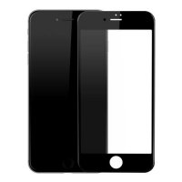 Стъклен протектор за iPhone 7P/8P 9D FullFace FullGlue Black лепило по цялата повърност, снимка 1 - Фолия, протектори - 31229195