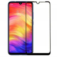  Стъклен протектор за Xiaomi Redmi 9 9D FullFace FullGlue Black лепило по цялата повърност, снимка 1 - Фолия, протектори - 31228911