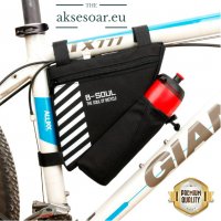 Водоустойчива триъгълна чанта чантичка за рамката на велосипед колело рамки за велосипеди с джоб за , снимка 7 - Аксесоари за велосипеди - 38395515