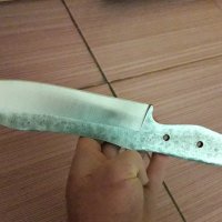 Нож ръчна изработка - 65Г, кания - кайдекс, снимка 5 - Ножове - 42236507