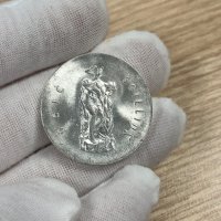 10 шилинга 1966 г UNC, Ирландия - сребърна монета, снимка 1 - Нумизматика и бонистика - 42493140