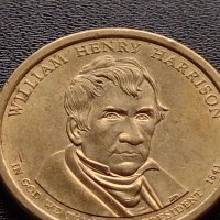 Възпоменателна монета 1 долар WILLIAM HENRY HARRISON 9 президент на САЩ 1841г. за КОЛЕКЦИЯ 38043, снимка 5 - Нумизматика и бонистика - 40765298