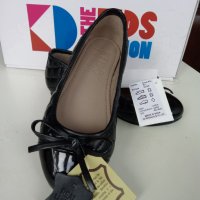 Нови с кутия обувки тип пантофки естествена кожа, снимка 1 - Детски обувки - 30132587