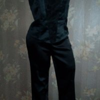 Страхотен комплект от еластичен сатен -панталон и корсетМ, снимка 8 - Корсети, бюстиета, топове - 34991320