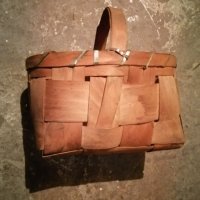 Стара плетена кошница , снимка 3 - Други стоки за дома - 38361697