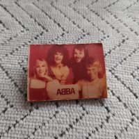 Стара значка ABBA, снимка 1 - Колекции - 44384821