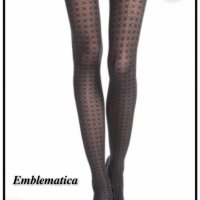 Намален Фигурален чорапогащник 60ден Emblematica, снимка 1 - Бельо - 42558488