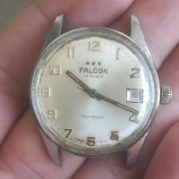 Швейцарски часовник FALCON. 17rubis. Vintage watch. Swiss made. Механичен механизъм. Мъжки часовник , снимка 8 - Мъжки - 39638518