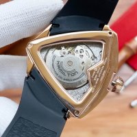 Мъжки часовник Hamilton Ventura 75th Anniversary с aвтоматичен механизъм, снимка 3 - Луксозни - 36722775