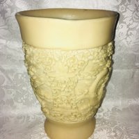 старинна ръчно гравирана азиатска ваза , снимка 8 - Вази - 31757155