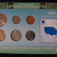 САЩ - Комплектен сет от 6 монети, снимка 2 - Нумизматика и бонистика - 37797133