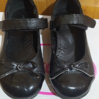 30н черни пантофки, черни обувки с лепка , снимка 4 - Детски обувки - 38581880