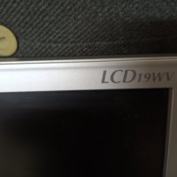 NEC LCD19WV Монитор 19 инча + кабели, снимка 4 - Монитори - 39369920