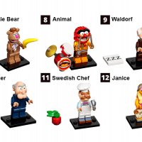 НОВИ! Лего Мъпетите колекционерски мини фигурки - Lego 71033 The Muppets, снимка 12 - Колекции - 39630002