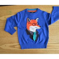 Английски детски пуловер-M&S, снимка 1 - Бебешки блузки - 34419066