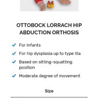 Ортопедичен колан за детска диспласия , снимка 6 - Други - 30027953