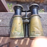 Сгъваем военен бинокъл от Първата световна война, снимка 4 - Антикварни и старинни предмети - 42863402