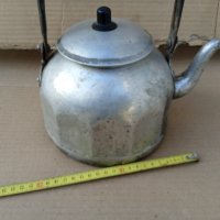 Стар български алуминиев чайник БДС, снимка 3 - Аксесоари за кухня - 35483340