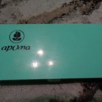 Стара българска кутийка със сенки за очи "Арома" , снимка 1 - Други ценни предмети - 22588178