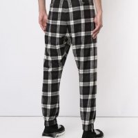 RICK OWENS DRKSHDW Check Print Мъжки Панталон / Долнище size M / L, снимка 3 - Панталони - 30825144