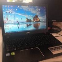 Лаптоп Acer Aspire E15 (червен) Перфектен!, снимка 1 - Лаптопи за работа - 33973938