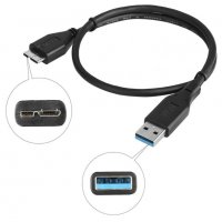 ANIMABG Кабел USB 3.0 за връзка към кутия за хард диск Seagate, HDD, снимка 4 - Други - 32189076