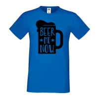 Мъжка тениска Beer Me Now 2,Бира,Бирфест,Beerfest,Подарък,Изненада,Рожден Ден, снимка 4 - Тениски - 36376740