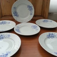 Стар български порцелан чинии, снимка 4 - Антикварни и старинни предмети - 33771652