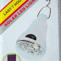 Соларна лампа LED GR-020, снимка 7 - Къмпинг осветление - 30917290