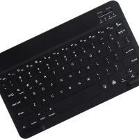 Bluetooth клавиатура, ултратънка клавиатура, 7 цвята подсветка, Android, Windows и IOS, снимка 4 - Клавиатури и мишки - 40727618
