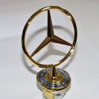 Емблема преден капак MERCEDES златна, снимка 2 - Аксесоари и консумативи - 36559246