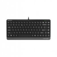 Клавиатура FK11, кирилица, мини, черна, USB, 1,5m, снимка 1 - Клавиатури и мишки - 30996894