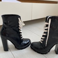 Дамски боти на ток, снимка 3 - Дамски обувки на ток - 42753581
