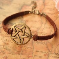 😈 Колие с пентаграм от филма Supernatural , снимка 9 - Колиета, медальони, синджири - 21555903