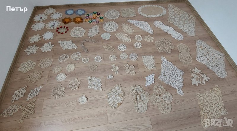 Ръчно плетени и бродирани покривки, снимка 1