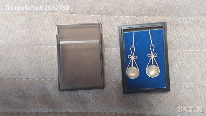 Обици от полускъпоценни камъни, снимка 1