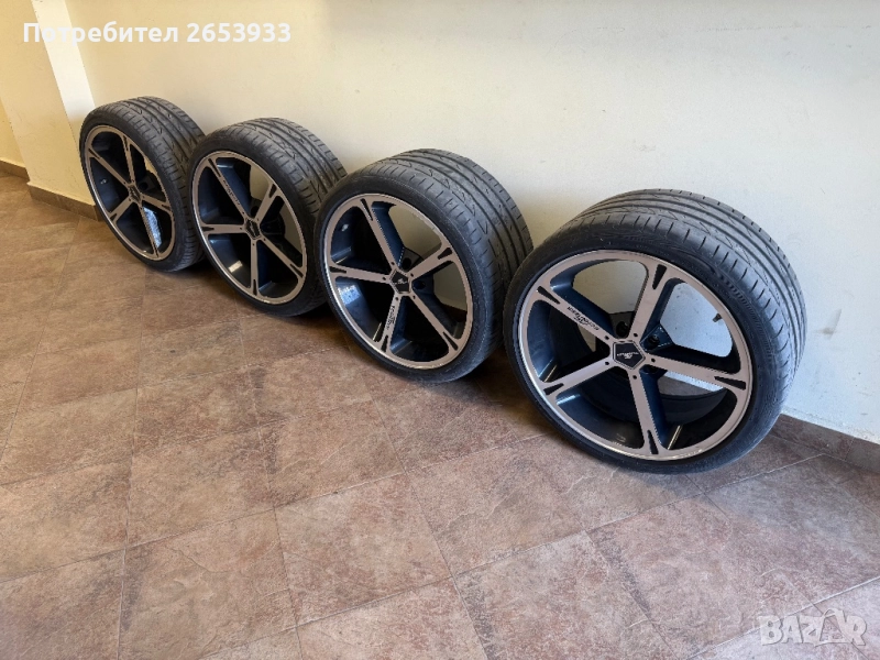20” Оригинални джанти Schnitzer Type IV спорт пакет с гуми за BMW 3 4 5 6 7 X5 X6, снимка 1