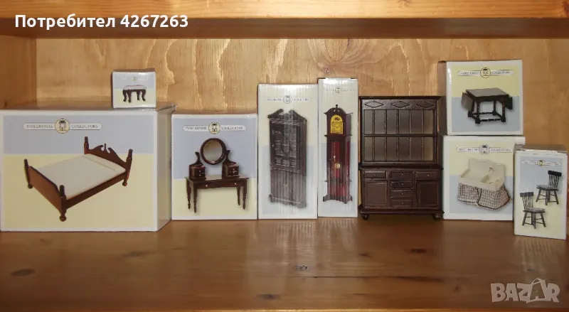 Кукленска къща мебелировка мащаб 1:12, снимка 1