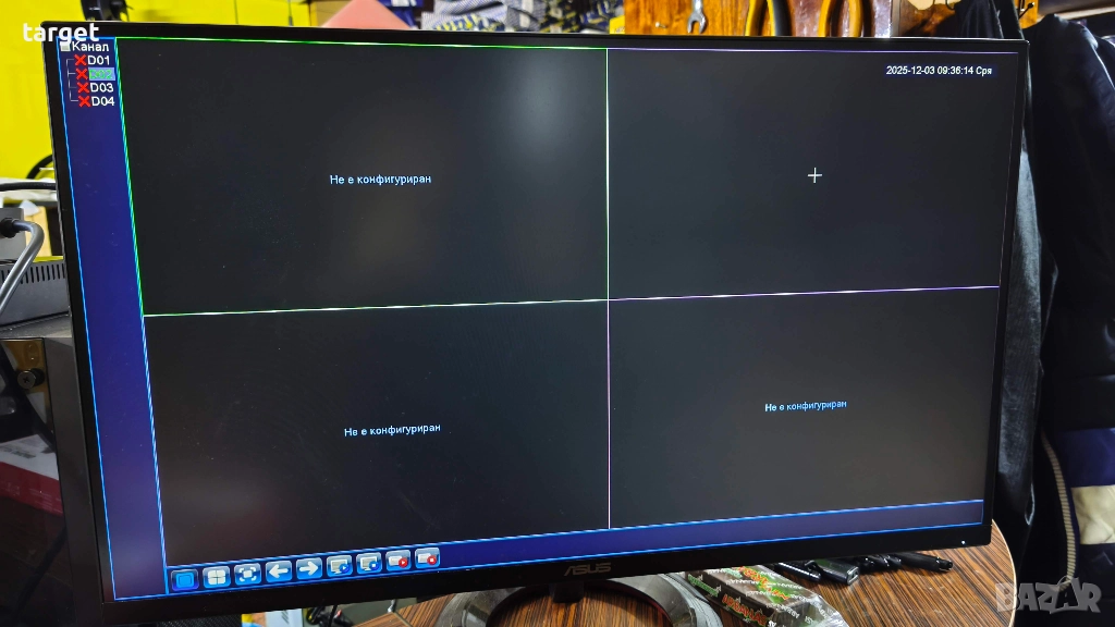 Хибриден DVR NVR E-CH7004, снимка 1