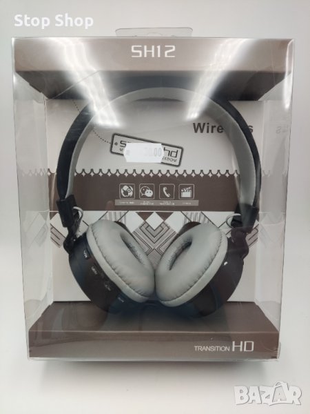 Безжични Bluetooth слушалки sh12, снимка 1