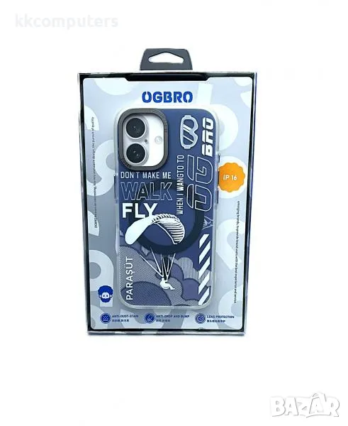 Калъф силикон OGBRO Xtreme Sports SkyMaster MagSafe за iPhone 16 Pro Max 6.9 + Протектор, снимка 1