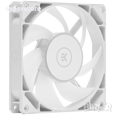 Вентилатор за компютър  120x120x27mm EK-Loop Fan FPT 120 D-RGB бял SS30530, снимка 1