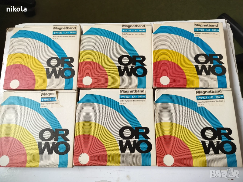 Ролки ORWO 360 метра -8лв/бр, снимка 1
