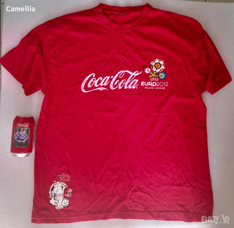 Тениска на Coca-Cola и кенче, снимка 1
